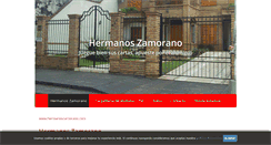 Desktop Screenshot of hermanoszamorano.com